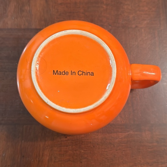 Reese's Pieces Mug Orange and Yellow Large Soup Candy Trinket Bowl 28 oz. - Picture 5 of 6